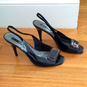 Black Slingback Heels
